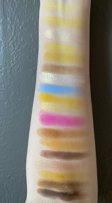 Палетка теней Jeffree Star - Banana Fetish Artistry Palette