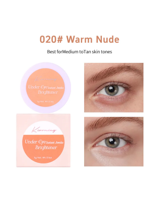 Консилер для глаз от темных кругов Kirrming - Under Eye Brightener - 020 Warm Nude