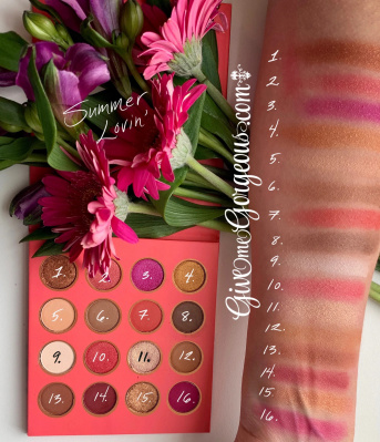 Палетка теней BH Cosmetics - Summer Lovin' Palette