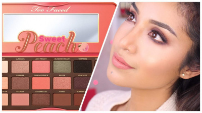 Палетка теней Too Faced - Sweet Peach Eyeshadow Palette